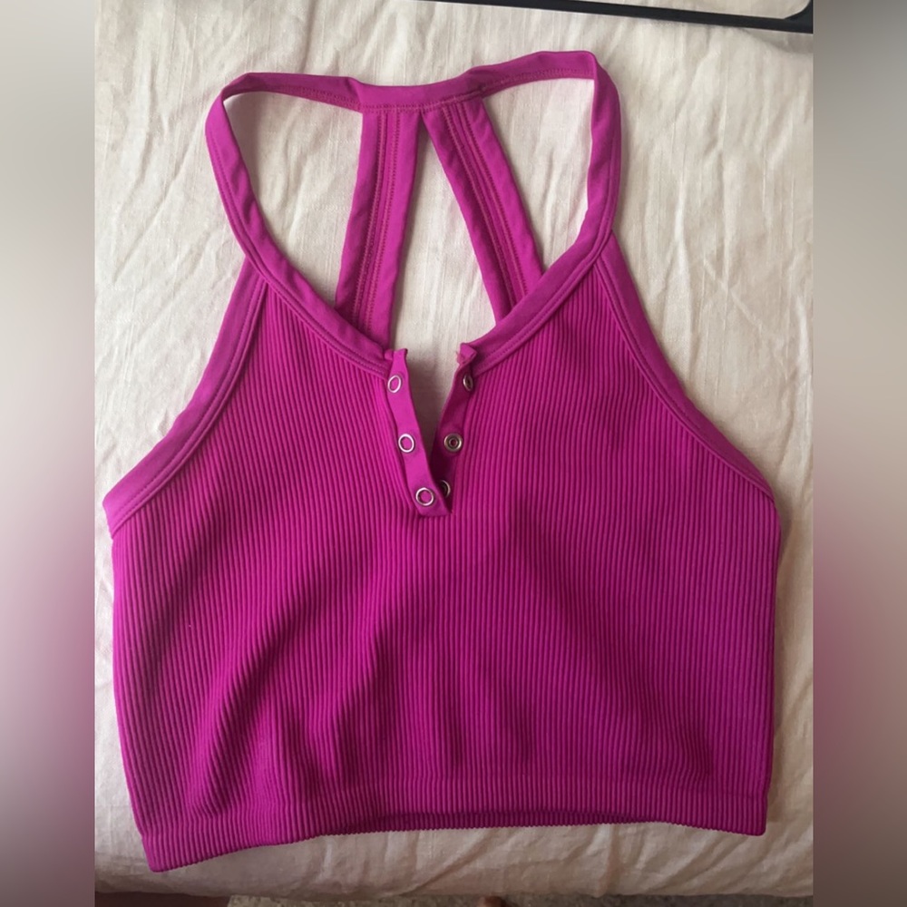 Free People cropped tank never worn NWOT size M